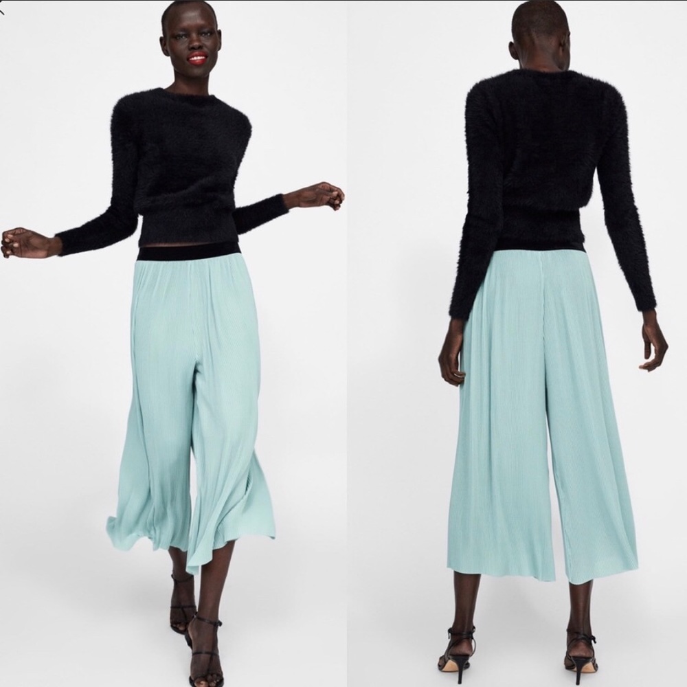 Zara Pleated Culottes